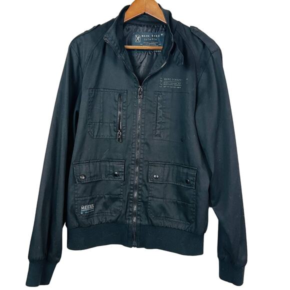 Marc Ecko Cut & Sew Jacket Full Zip Military Style - S - Picture 1 of 6